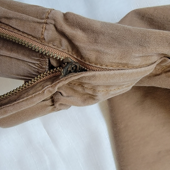 TAINTED DENIM Utility tappered cuffed zipper leg joggers - Picture 11 of 16